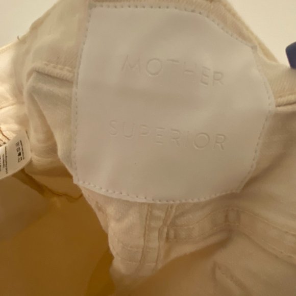 Mother Insider High Rise Crop Step Fray Bootcut Jeans - Picture 3 of 4